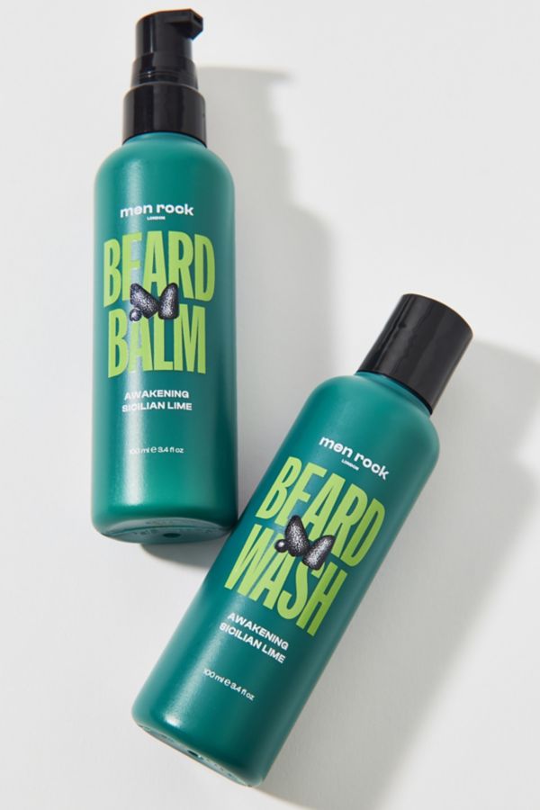 Slide View: 1: Men Rock Beardy Beloved Essential Beard Kit