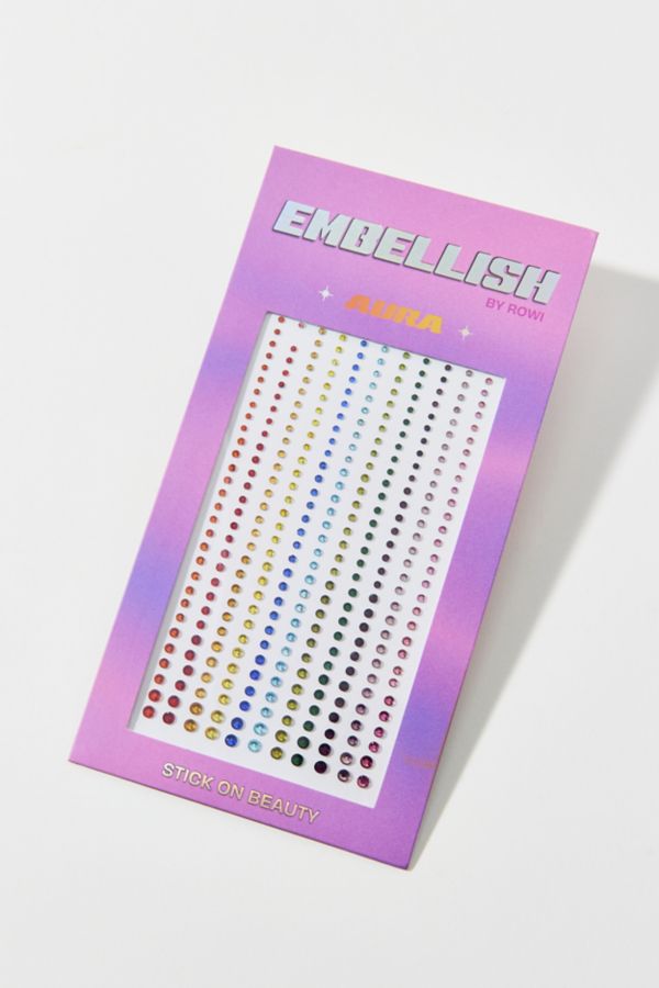 Slide View: 3: Embellish By Rowi Stick-On Beauty Face Gem Set