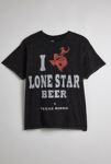 Thumbnail View 1: T-shirt graphique de bière Lone Star Texas