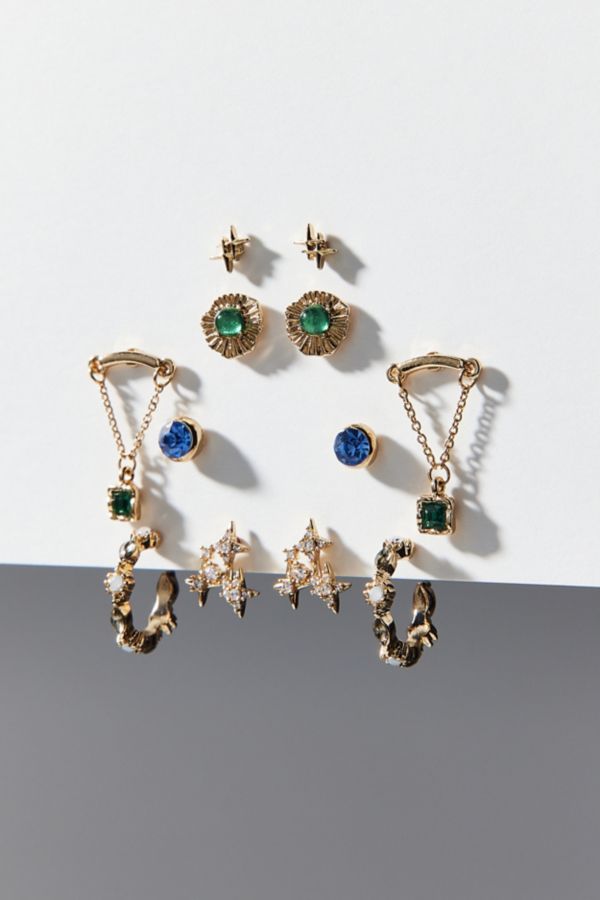 Slide View: 3: Skye Rhinestone Earring Set Ornament