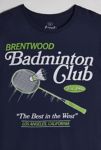 Thumbnail View 2: T-shirt Graphique en Coton Club de Badminton