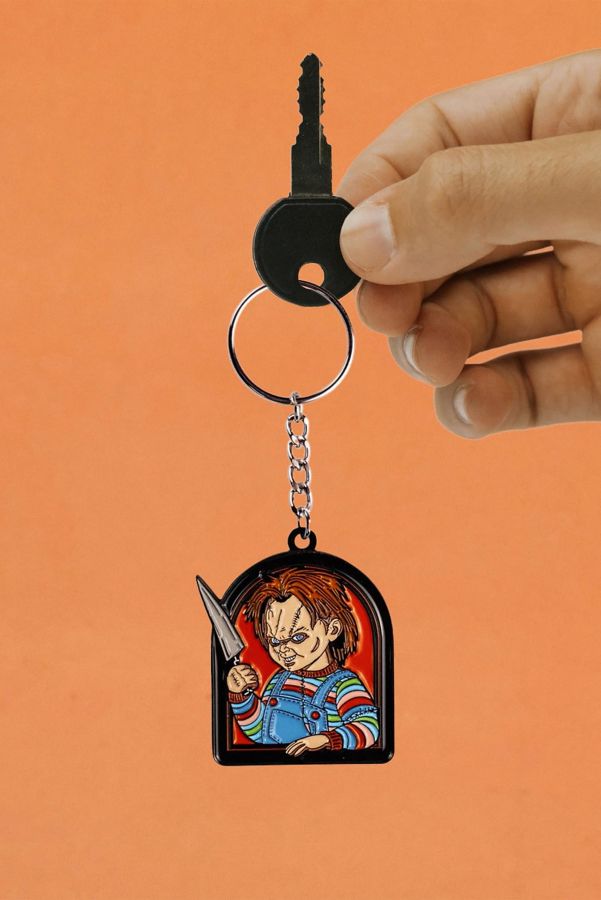 Slide View: 3: Halloween Horror Enamel Keychain