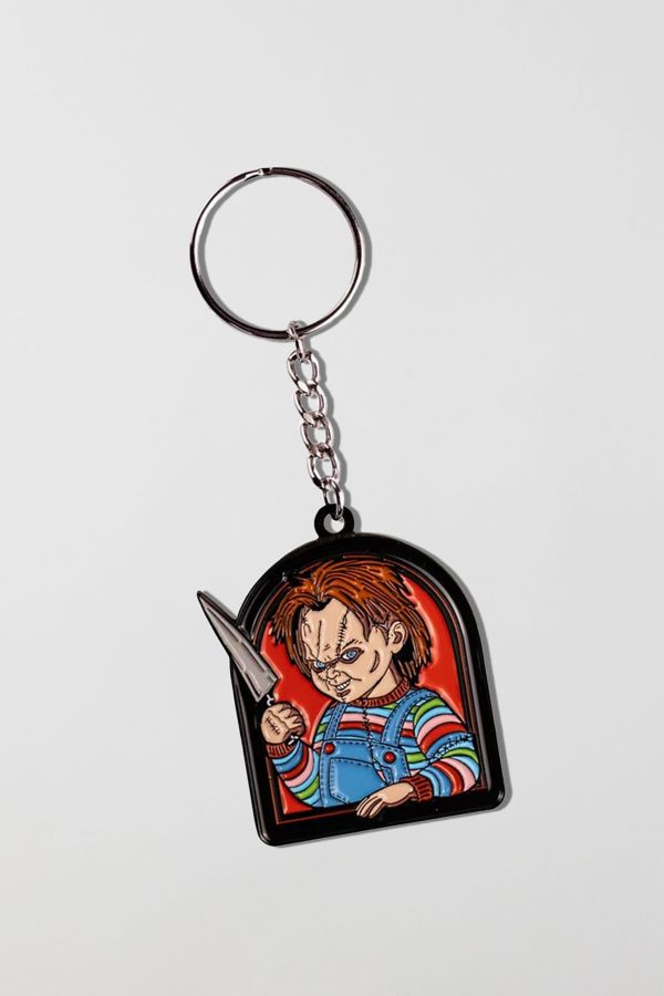 Slide View: 1: Halloween Horror Enamel Keychain