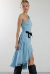 Thumbnail View 3: Kimchi Blue Virginia One Shoulder Bow Detail Midi Dress