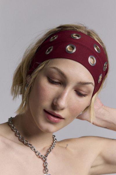 Grommet Soft And Stretchy Wide Headband