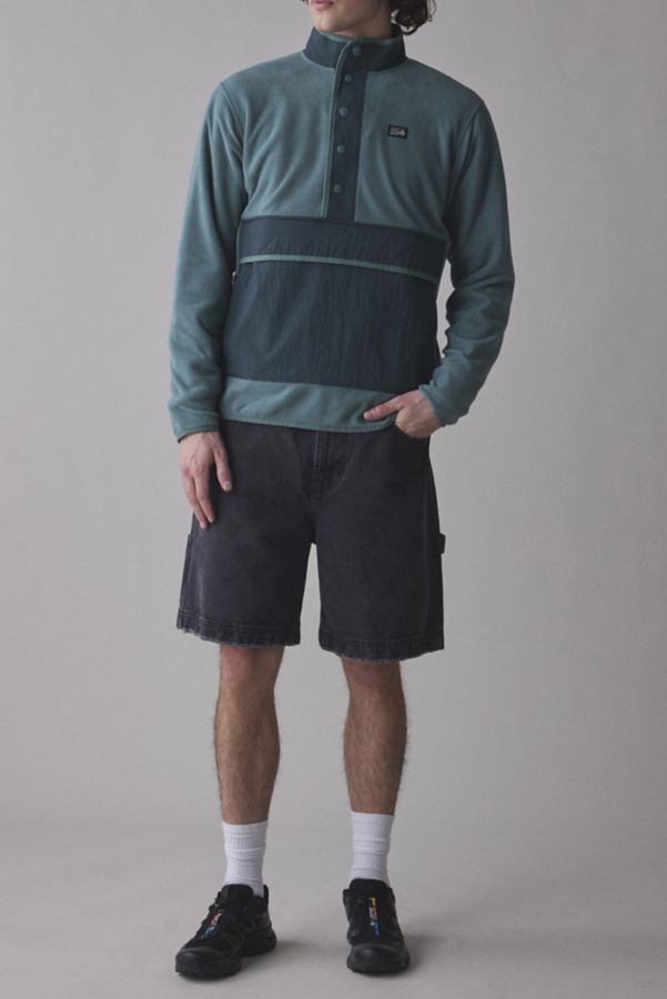 Slide View: 3: Mountain Hardwear Microchill Snap Fleece Pullover Sweatshirt