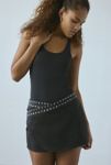 Thumbnail View 3: Silence + Noise Alina Studded Faux Leather Micro Skirt