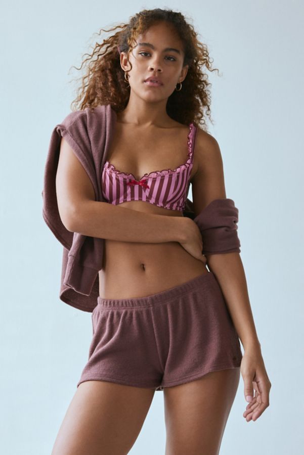 Slide View: 1: Out From Under Cosima Cozy Waffle Knit Shortie