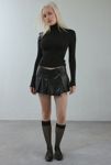 Thumbnail View 2: BDG Study Buddy Faux Leather Mini Skort