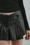 Thumbnail View 3: BDG Study Buddy Faux Leather Mini Skort