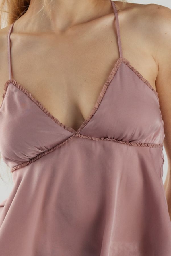 Slide View: 3: Kimchi Blue Sofie Satin Babydoll Cami