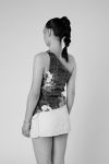 Thumbnail View 5: Rework Silk Scarf Ruche Tank