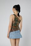 Thumbnail View 3: Rework Silk Scarf Ruche Tank 024