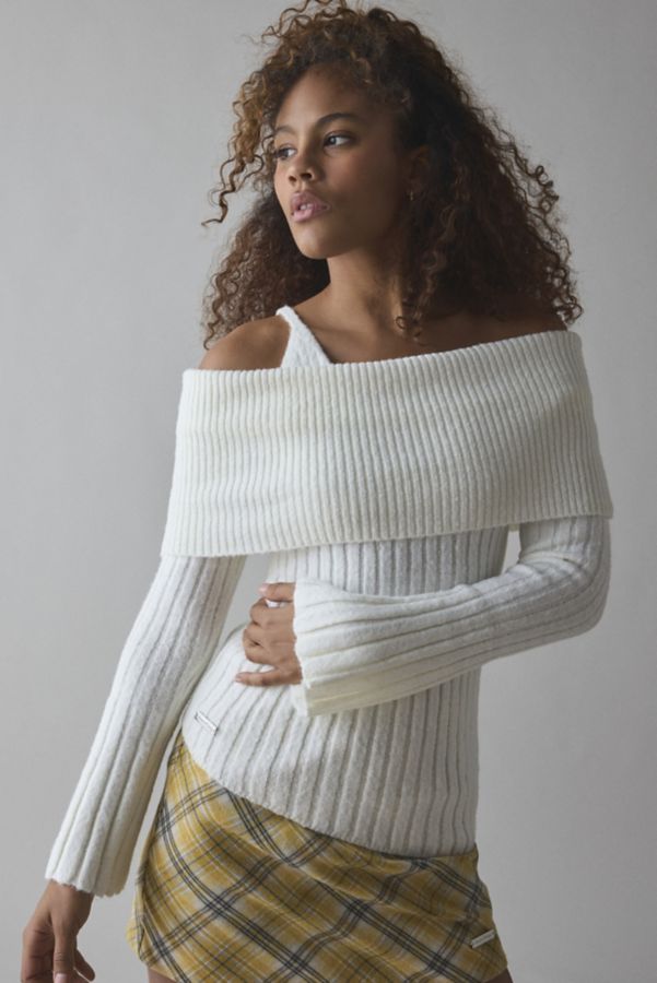 Slide View: 1: House Of Sunny Chunky Rib Top