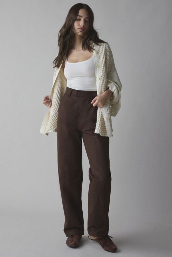 Slide View: 1: Pantalon de Travail en Toile House Of Sunny