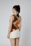 Thumbnail View 3: Rework Silk Scarf Ruche Tank 026