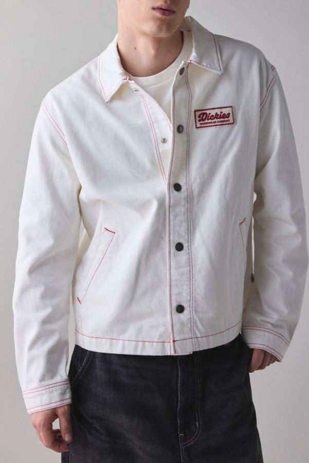 Slide View: 1: Dickies Lewistown Denim Shirt Jacket