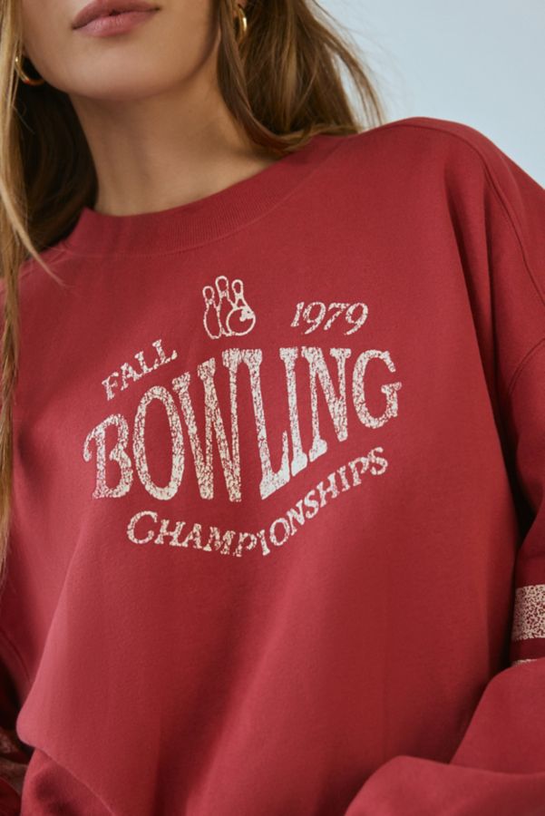 Slide View: 4: BDG Tasha Bowling Graphic Crew Neck Pullover