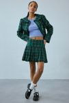 Thumbnail View 2: Neon Rose Macy Plaid Tartan Pleated Mini Skirt