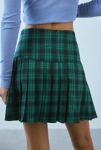 Thumbnail View 3: Neon Rose Macy Plaid Tartan Pleated Mini Skirt