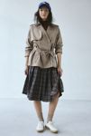 Thumbnail View 3: Motel Catelyn Plaid Pleated Midi Skirt