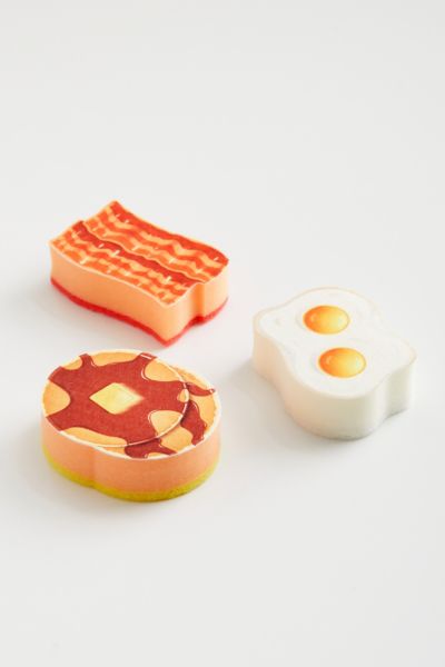 Breakfast Scrub Sponge Set