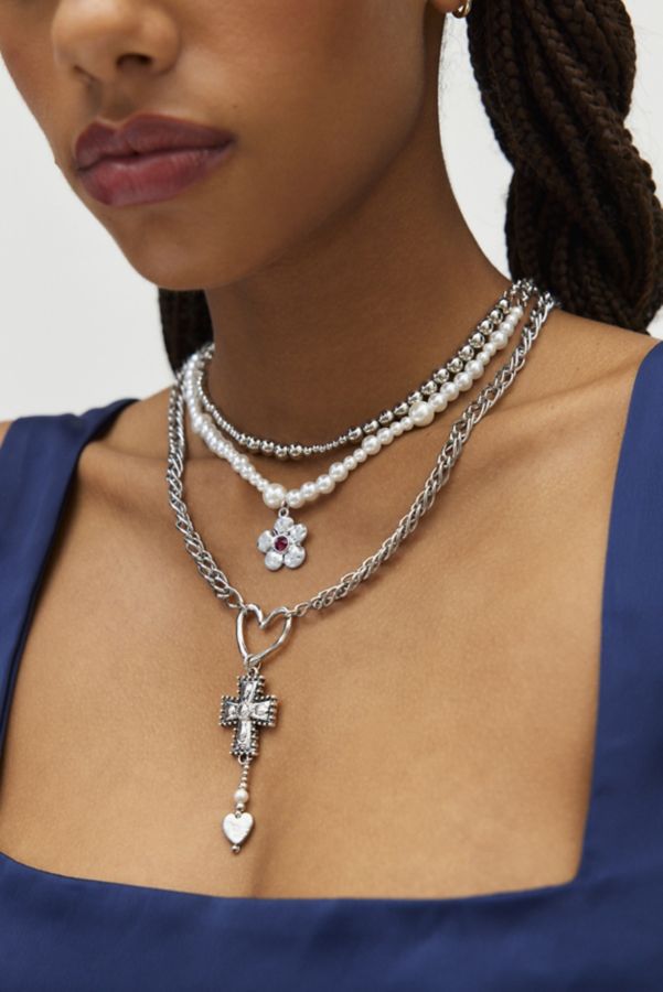 Slide View: 4: Tatiana Layered Necklace