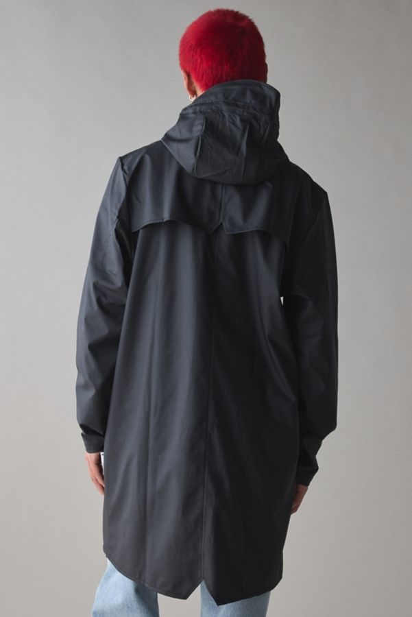 Slide View: 4: RAINS Long Contemporary Rain Jacket