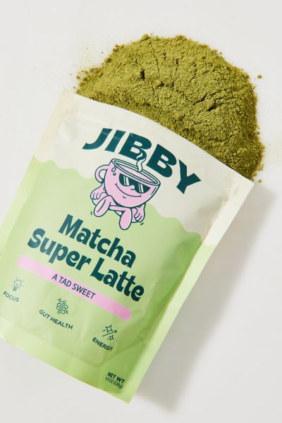 Jibby Coffee Matcha Super Latte Green Tea Powder