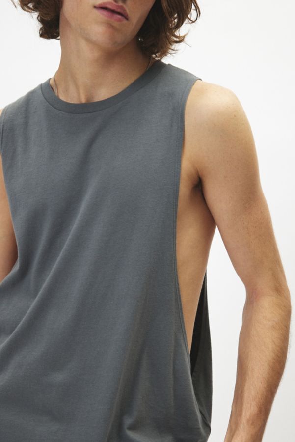 Slide View: 4: UO Solid Muscle Tank Top