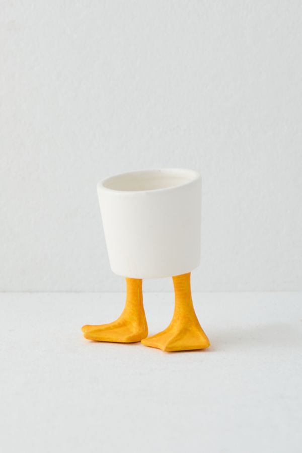 Slide View: 2: Duck Feet Planter