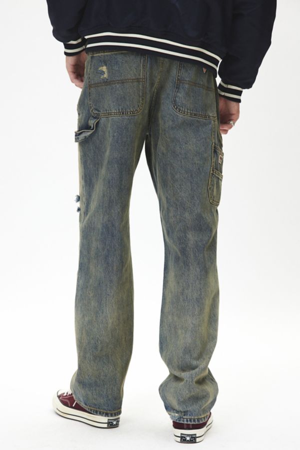 Slide View: 3: GUESS ORIGINALS Paneled Carpenter Jean