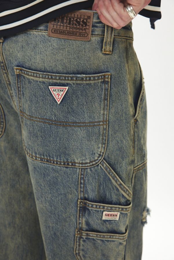 Slide View: 5: GUESS ORIGINALS Paneled Carpenter Jean