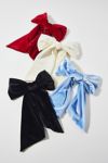 Thumbnail View 3: Large Velvet Hair Bow Clip