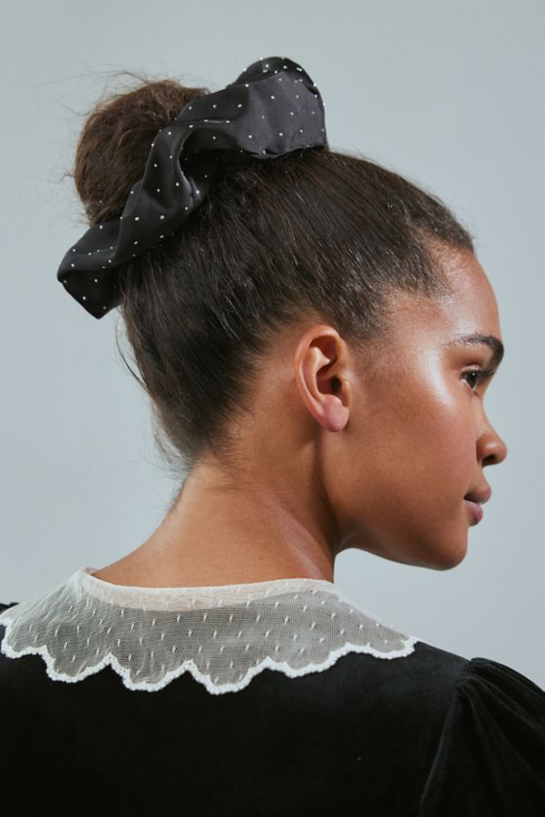 Slide View: 1: Gem Oversized Scrunchie