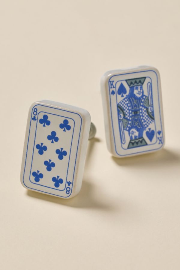 Slide View: 3: Playing Card Knob/Wall Hook