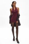 Thumbnail View 1: Silence + Noise Coyote Halter Bodycon Mini Dress