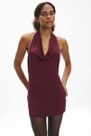 Thumbnail View 3: Silence + Noise Coyote Halter Bodycon Mini Dress