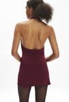 Thumbnail View 4: Silence + Noise Coyote Halter Bodycon Mini Dress