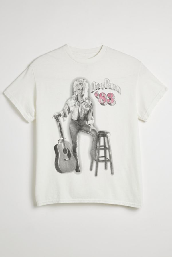 Slide View: 1: T-shirt Graphique Tournée '83 de Dolly Parton