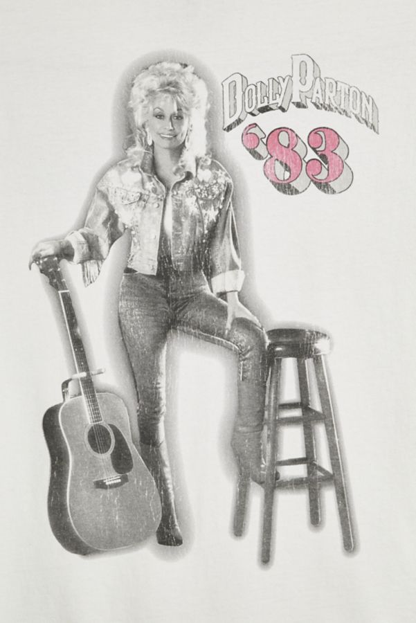 Slide View: 3: T-shirt Graphique Tournée '83 de Dolly Parton