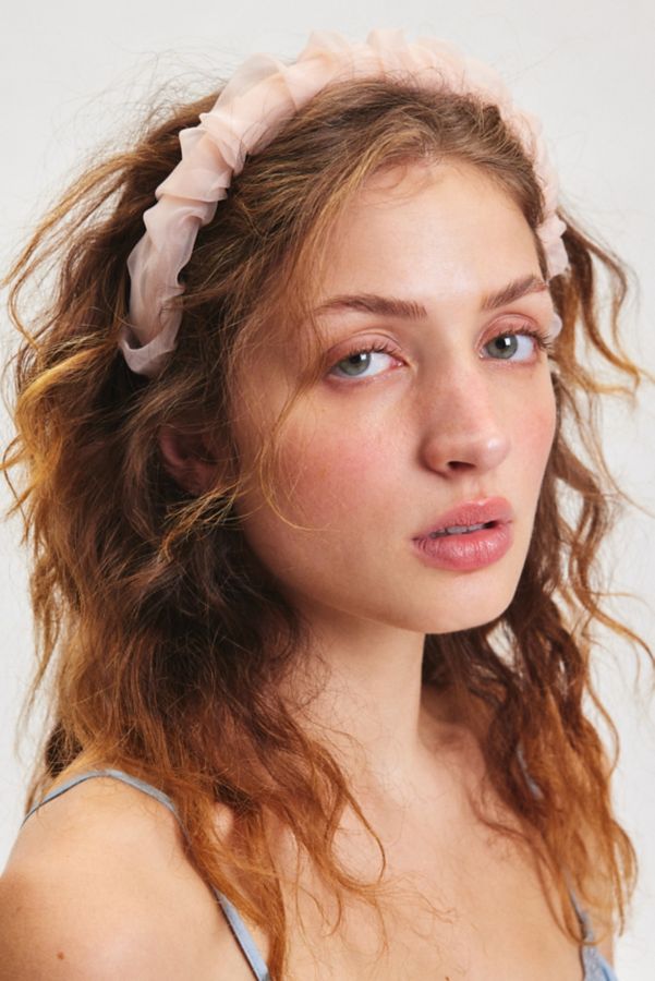 Slide View: 1: Chiffon Wrapped Headband