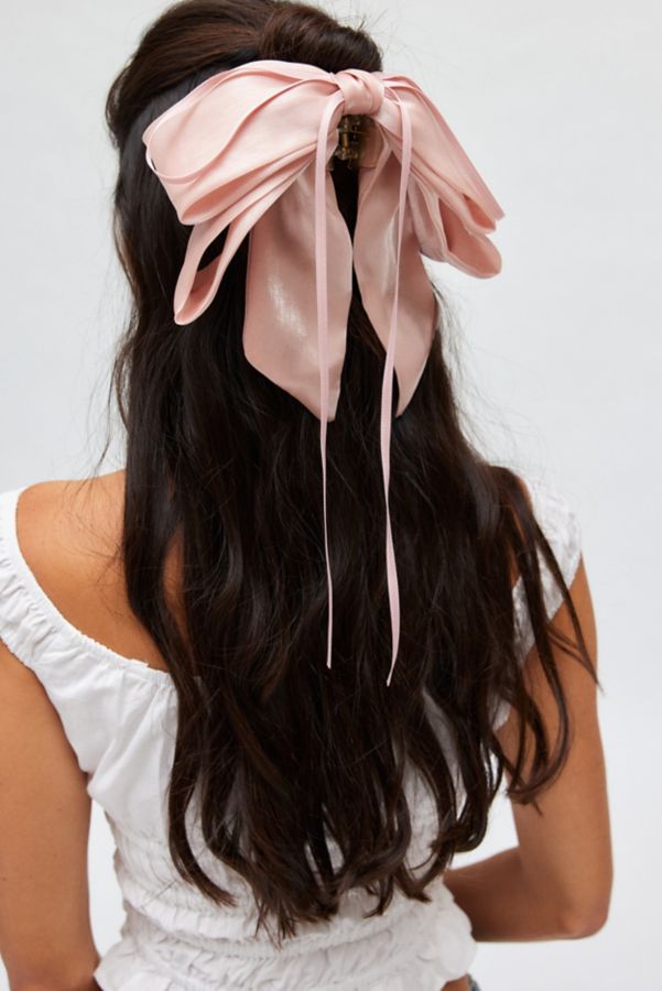 Slide View: 1: Angela Hair Bow Clip