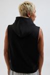 Thumbnail View 3: Standard Cloth Sleeveless Muscle Hoodie Sweatshirt