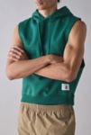 Thumbnail View 1: Standard Cloth Sleeveless Muscle Hoodie Sweatshirt