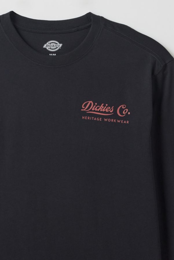 Slide View: 2: Dickies Co. Logo Graphic Long Sleeve Tee