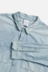 Thumbnail View 2: Rework Chambray Waist Crop Button Down Shirt 007