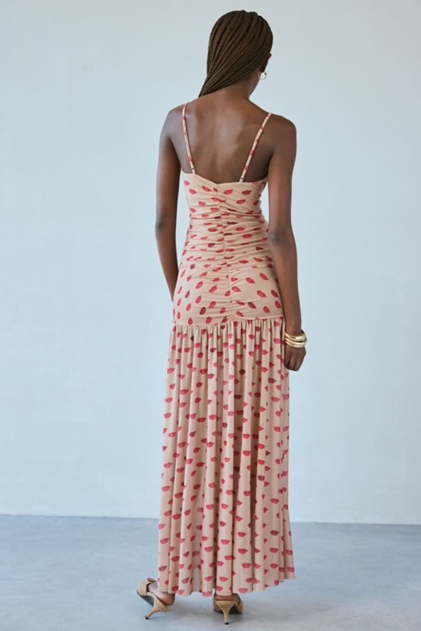 Slide View: 3: AFRM Harlow Almond Kiss Drop Waist Maxi Dress