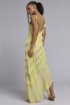 Thumbnail View 5: AFRM Vienna Asymmetric Ruffle Maxi Dress