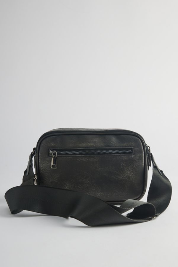 Slide View: 3: BDG Faux Leather Crossbody Bag